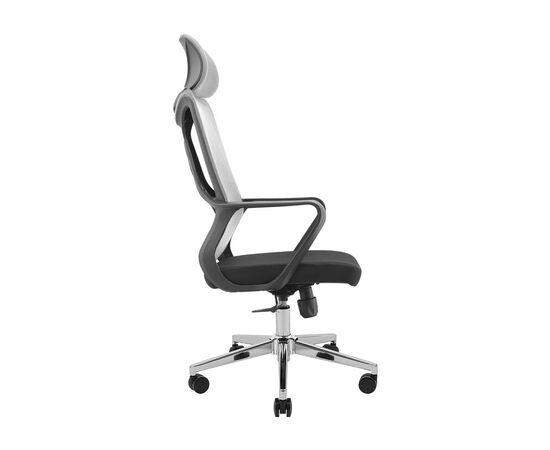 Офисное кресло Richman Монеро Хром M-1 (Tilt) Сетка черная + сетка серая (ADD0003211), изображение 3 Офисное кресло Richman Монеро Хром M-1 (Tilt) Сетка черная + сетка серая (ADD0003211), изображение 3