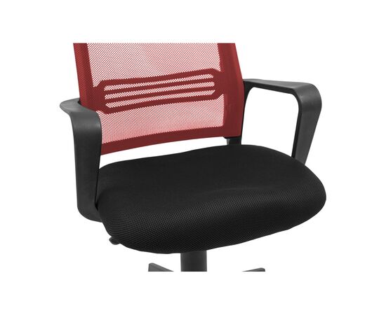 Офисное кресло Richman Джина Пластик Пиастра Сетка черная + красная (ADD0003120), изображение 4 Офисное кресло Richman Джина Пластик Пиастра Сетка черная + красная (ADD0003120), изображение 4