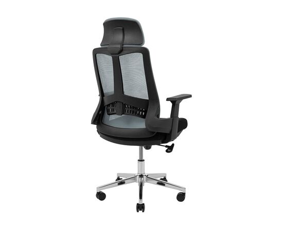 Офисное кресло Richman Токен Хром M-1 (Tilt) Сетка черная + сетка серая (ADD0003213), изображение 4 Офисное кресло Richman Токен Хром M-1 (Tilt) Сетка черная + сетка серая (ADD0003213), изображение 4