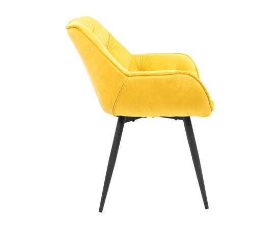 Кухонный стул Richman Голден Ножки черные Желтый (ADD0002763), изображение 3