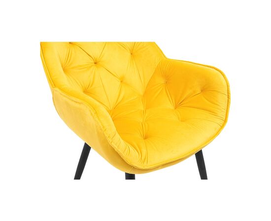 Кухонный стул Richman Голден Ножки черные Желтый (ADD0002763), изображение 7