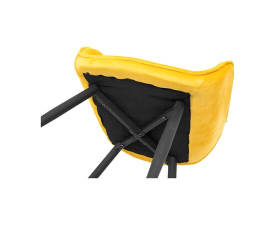 Кухонный стул Richman Голден Ножки черные Желтый (ADD0002763), изображение 8