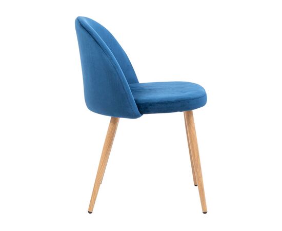 Кухонний стілець Richman Роббі Ніжки під дерево Синій (ADD0002779), зображення 3 Кухонний стілець Richman Роббі Ніжки під дерево Синій (ADD0002779), зображення 3