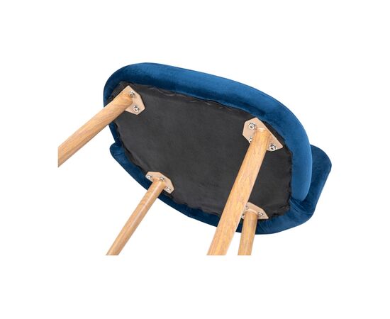 Кухонний стілець Richman Роббі Ніжки під дерево Синій (ADD0002779), зображення 8 Кухонний стілець Richman Роббі Ніжки під дерево Синій (ADD0002779), зображення 8