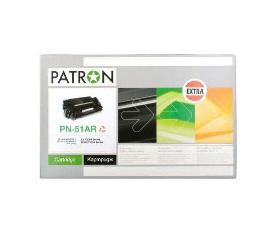 Картридж Patron HP LJ Q7551A Extra (PN-51AR), изображение 2 Картридж Patron HP LJ Q7551A Extra (PN-51AR), изображение 2