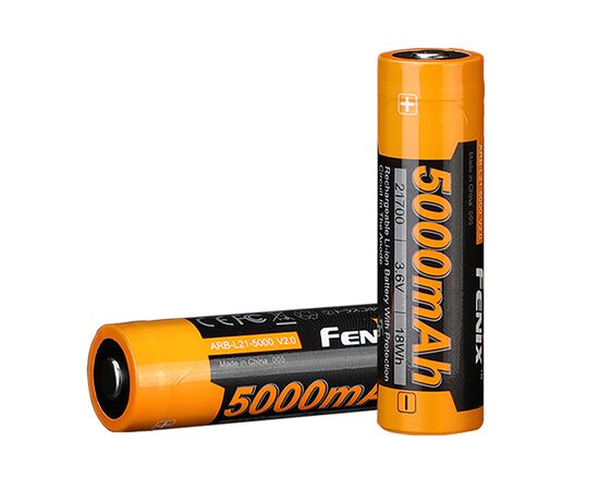 Аккумулятор Fenix 21700 V2.0 (ARB-L21-5000V20), изображение 3 Аккумулятор Fenix 21700 V2.0 (ARB-L21-5000V20), изображение 3