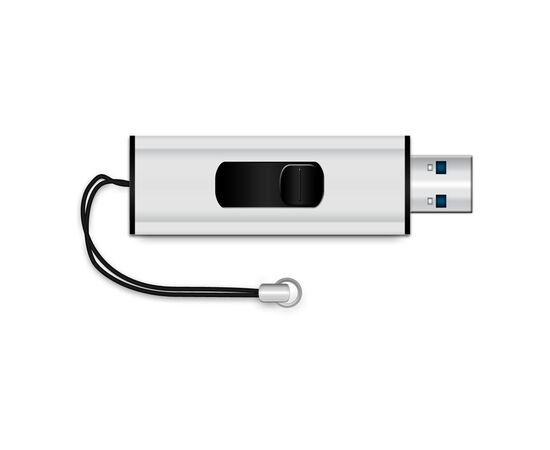 USB флеш накопитель Mediarange 32GB Black/Silver USB 3.0 (MR916), изображение 4 USB флеш накопитель Mediarange 32GB Black/Silver USB 3.0 (MR916), изображение 4
