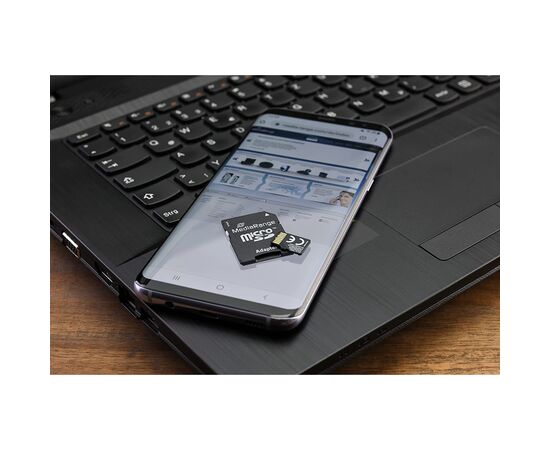 Карта пам'яті Mediarange 32GB microSD class 10 (MR959), зображення 3 Карта пам'яті Mediarange 32GB microSD class 10 (MR959), зображення 3