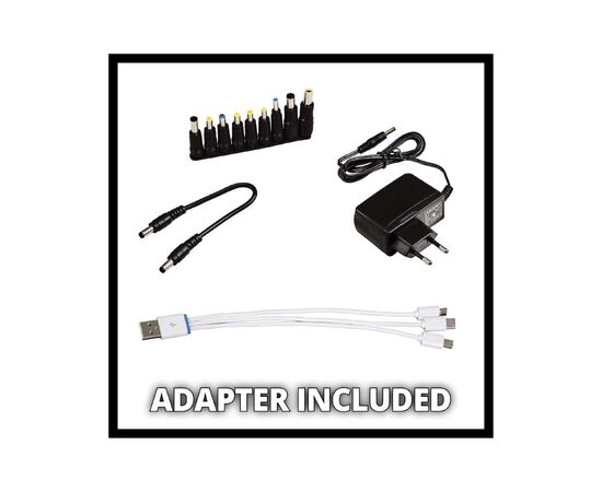 Пуско зарядное устройство Einhell CE-JS 18 Jump Starter Power Bank, 18000мАг, 2хUSB 5В, 12В, пуск 600A (1091531), изображение 7