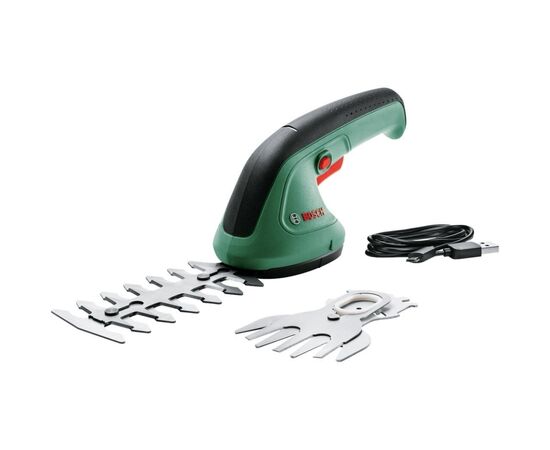 Кусторез Bosch Bosch EasyShear, 3.6В, 1х1.5Ач, лезвие 12см, шаг реза 8мм (0.600.833.303)