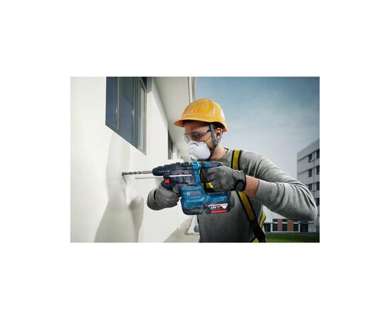 Перфоратор Bosch GBH 185-LI, 18В, SDS-Plus, 1.9Дж, бесщеточный, 2х4.0Ah (0.611.924.021), изображение 2 Перфоратор Bosch GBH 185-LI, 18В, SDS-Plus, 1.9Дж, бесщеточный, 2х4.0Ah (0.611.924.021), изображение 2