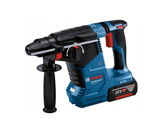 Перфоратор Bosch GBH 187-LI, патрон SDS-plus 24мм, 18В 1х5Ач, 2.4Дж, 3 режима, 980об/мин (0.611.923.022)