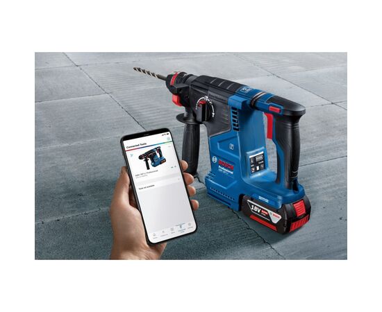 Перфоратор Bosch GBH 187-LI, патрон SDS-plus 24мм, 18В, 2.4Дж, 980об/мин (без АКБ и ЗУ) (0.611.923.120), изображение 4 Перфоратор Bosch GBH 187-LI, патрон SDS-plus 24мм, 18В, 2.4Дж, 980об/мин (без АКБ и ЗУ) (0.611.923.120), изображение 4