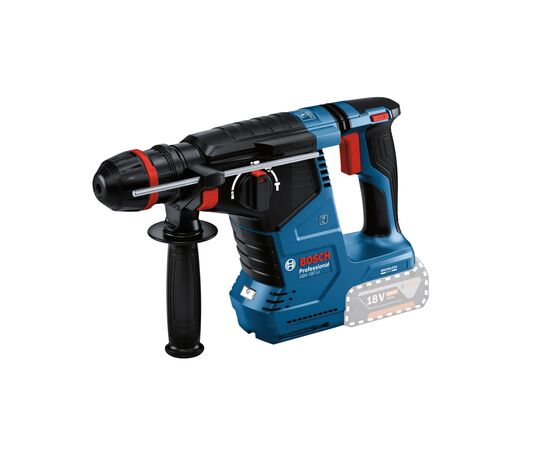 Перфоратор Bosch GBH 187-LI, патрон SDS-plus 24мм, 18В, 2.4Дж, 980об/мин (без АКБ и ЗУ) (0.611.923.120)