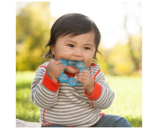 Прорезыватель Infantino с водой, голубой (206105I), изображение 3 Прорезыватель Infantino с водой, голубой (206105I), изображение 3