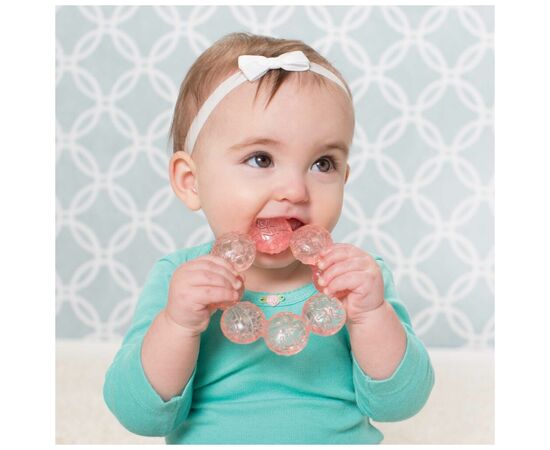 Прорезыватель Infantino с водой, розовый (206301I), изображение 2 Прорезыватель Infantino с водой, розовый (206301I), изображение 2