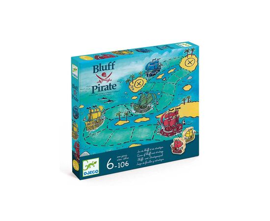 Настольная игра Djeco Блеф пирата (DJ08417), изображение 2 Настольная игра Djeco Блеф пирата (DJ08417), изображение 2