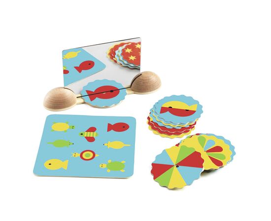 Настольная игра Djeco Зеркальные картинки (DJ06481), изображение 2 Настольная игра Djeco Зеркальные картинки (DJ06481), изображение 2