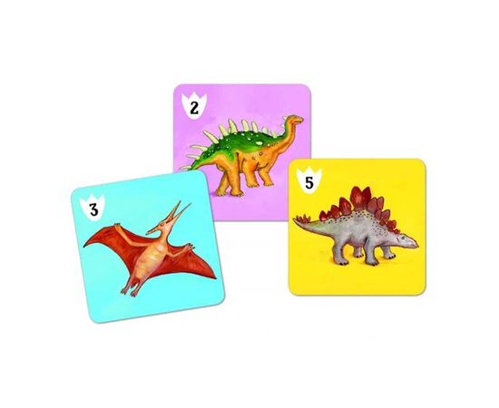 Настольная игра Djeco Динозавры (DJ05136), изображение 2 Настольная игра Djeco Динозавры (DJ05136), изображение 2