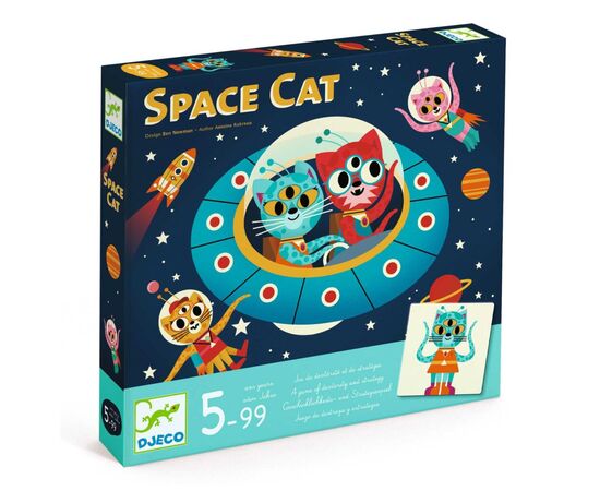 Настольная игра Djeco Космический кот (DJ08597), изображение 4 Настольная игра Djeco Космический кот (DJ08597), изображение 4