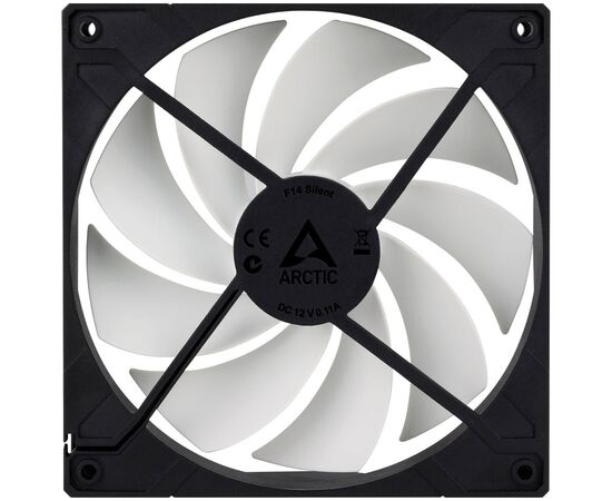 Кулер для корпуса Arctic F14 SILENT (ACFAN00076A), изображение 3 Кулер для корпуса Arctic F14 SILENT (ACFAN00076A), изображение 3