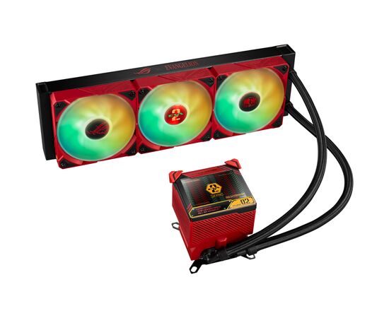 Система водяного охолодження ASUS ROG RYUJIN III 360 ARGB EVA-02 Edition (90RC00L3-M0UAY0), зображення 3 Система водяного охолодження ASUS ROG RYUJIN III 360 ARGB EVA-02 Edition (90RC00L3-M0UAY0), зображення 3