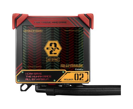 Система водяного охолодження ASUS ROG RYUJIN III 360 ARGB EVA-02 Edition (90RC00L3-M0UAY0), зображення 7 Система водяного охолодження ASUS ROG RYUJIN III 360 ARGB EVA-02 Edition (90RC00L3-M0UAY0), зображення 7