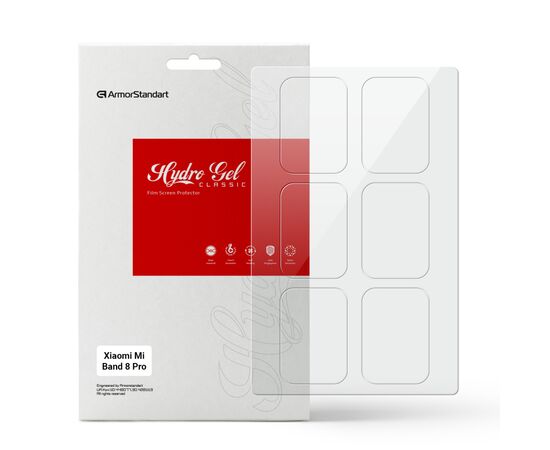 Плівка захисна Armorstandart Xiaomi Mi Band 8 Pro 6 pcs (ARM73340)