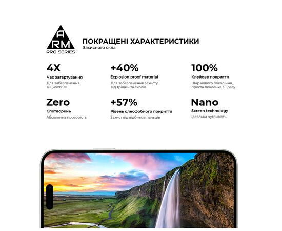 Стекло защитное Armorstandart Pro Apple iPhone 15 Plus (ARM71486), изображение 5