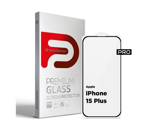 Стекло защитное Armorstandart Pro Apple iPhone 15 Plus (ARM71486)