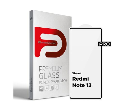 Стекло защитное Armorstandart Pro Xiaomi Redmi Note 13 5G Black (ARM71877)