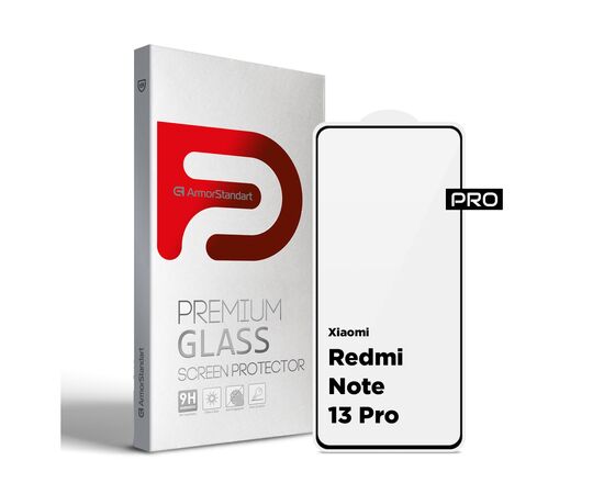 Скло захисне Armorstandart Pro Xiaomi Redmi Note 13 Pro 5G Black (ARM71828)
