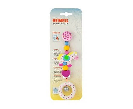 Клипса для пустышек Heimess Лошадка (762930), изображение 5 Клипса для пустышек Heimess Лошадка (762930), изображение 5