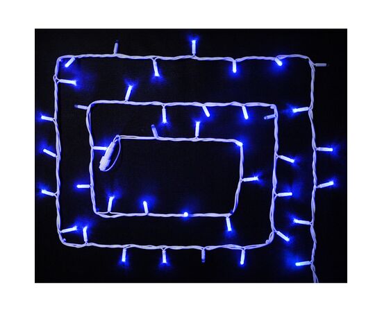 Гирлянда Delux String 100LED IP44 EN синий 2x5м (90012975), изображение 2 Гирлянда Delux String 100LED IP44 EN синий 2x5м (90012975), изображение 2
