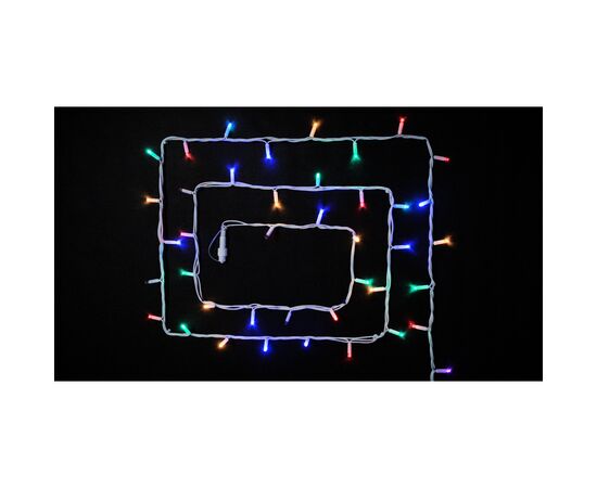 Гирлянда Delux String 100LED IP44 EN 10 м Мульти/белый (90016602), изображение 2 Гирлянда Delux String 100LED IP44 EN 10 м Мульти/белый (90016602), изображение 2