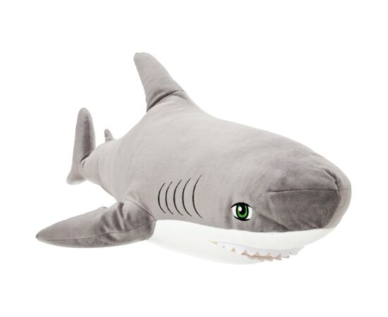 Мягкая игрушка WP Merchandise Акула серая, 100 см (FWPTSHARK22GR0100), изображение 2 Мягкая игрушка WP Merchandise Акула серая, 100 см (FWPTSHARK22GR0100), изображение 2