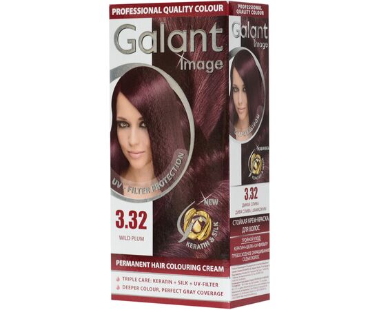 Краска для волос Galant Image 3.32 - Дикая слива (3800049200754)