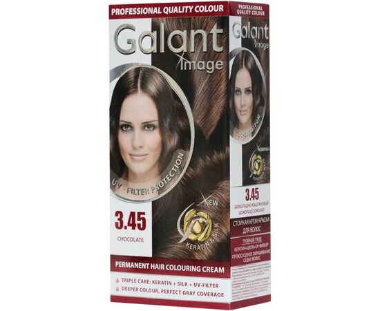 Фарба для волосся Galant Image 3.45 - Шоколадно-каштановий (3800010501330)