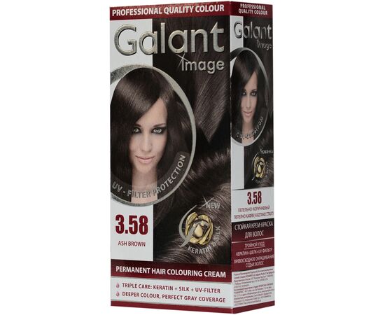 Краска для волос Galant Image 3.58 - Пепельно-коричневый (3800010501484)