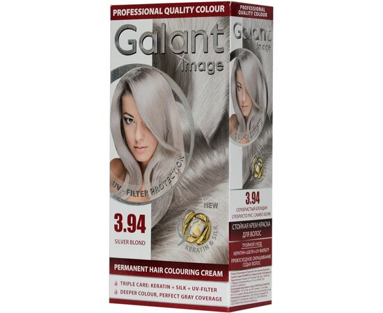 Краска для волос Galant Image 3.94 - Серебристый блондин (3800049200921)
