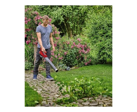 Воздуходувка Einhell GP-LB 18/200 Li E - Solo, 18В, 200км/ч, 630м3/ч (без АКБ и ЗУ) (3433555), изображение 4 Воздуходувка Einhell GP-LB 18/200 Li E - Solo, 18В, 200км/ч, 630м3/ч (без АКБ и ЗУ) (3433555), изображение 4