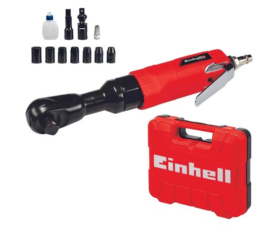 Гайковерт Einhell TC-PR 68, 6.3бар, 68Нм, 114л/мин, кейс (4139180), изображение 6 Гайковерт Einhell TC-PR 68, 6.3бар, 68Нм, 114л/мин, кейс (4139180), изображение 6