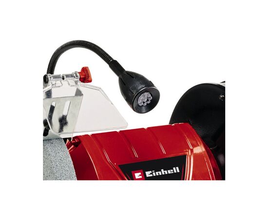 Точильний верстат Einhell TC-BG 200 L, 400Вт, коло 200х25мм, 2980об/хв (4412633), зображення 2 Точильний верстат Einhell TC-BG 200 L, 400Вт, коло 200х25мм, 2980об/хв (4412633), зображення 2