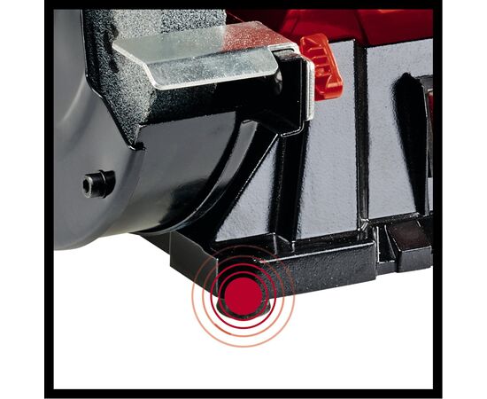 Точильний верстат Einhell TC-BG 200 L, 400Вт, коло 200х25мм, 2980об/хв (4412633), зображення 3 Точильний верстат Einhell TC-BG 200 L, 400Вт, коло 200х25мм, 2980об/хв (4412633), зображення 3