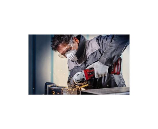 Шлифовальная машина Einhell TP-AG 18/125 CE Q Li - Solo, PXC, 125мм, 18В, 3000-10500об/мин (без АКБ и ЗУ) (4431155), изображение 3