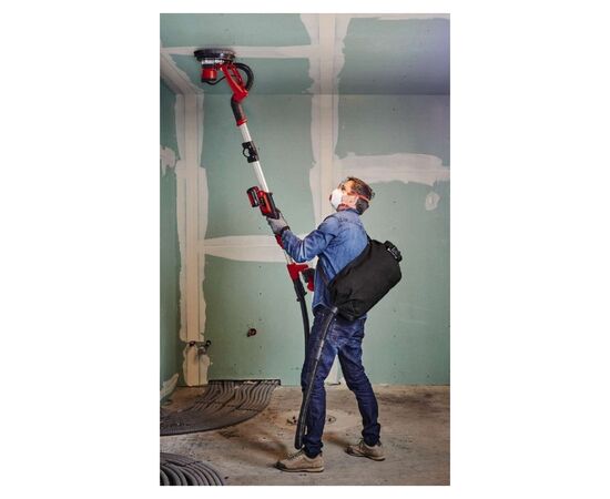 Шлифовальная машина Einhell TP-DW 18/225 Li - Solo, для стен, 18В, 225мм, 1.1-1.65м, кейс, (без АКБ и ЗУ) (4259990), изображение 7 Шлифовальная машина Einhell TP-DW 18/225 Li - Solo, для стен, 18В, 225мм, 1.1-1.65м, кейс, (без АКБ и ЗУ) (4259990), изображение 7