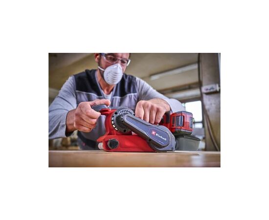 Шлифовальная машина Einhell TP-BS 18/457 Li BL - Solo, PXC, 18В, лента 457х75мм (без АКБ и ЗУ) (4466270), изображение 3