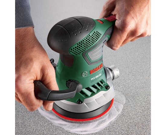 Шлифовальная машина Bosch PEX 400 AE, 350Вт, 125мм, 10600 об/мин (0.603.3A4.000), изображение 3 Шлифовальная машина Bosch PEX 400 AE, 350Вт, 125мм, 10600 об/мин (0.603.3A4.000), изображение 3