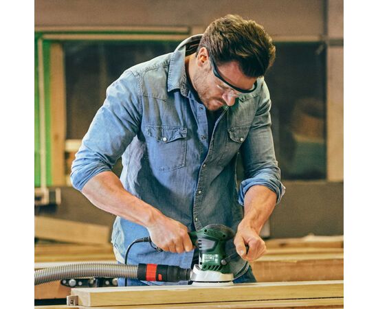 Шлифовальная машина Bosch PEX 400 AE, 350Вт, 125мм, 10600 об/мин (0.603.3A4.000), изображение 4 Шлифовальная машина Bosch PEX 400 AE, 350Вт, 125мм, 10600 об/мин (0.603.3A4.000), изображение 4