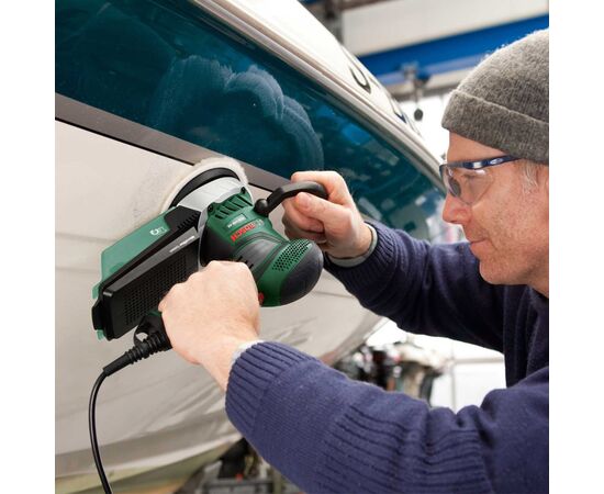 Шлифовальная машина Bosch PEX 400 AE, 350Вт, 125мм, 10600 об/мин (0.603.3A4.000), изображение 7 Шлифовальная машина Bosch PEX 400 AE, 350Вт, 125мм, 10600 об/мин (0.603.3A4.000), изображение 7